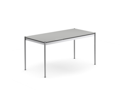 Table USM Haller 150 x 75 cm|Stratifié|Gris pastel 