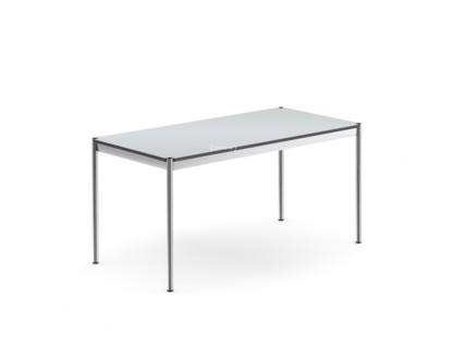 Table USM Haller 150 x 75 cm|Stratifié|Gris perle