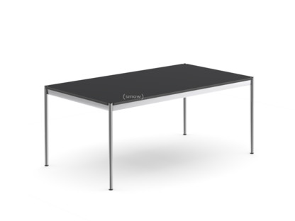Table USM Haller 175 x 100 cm|Linoleum|Nero