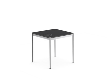 Table USM Haller 75 x 75 cm|Linoleum|Nero