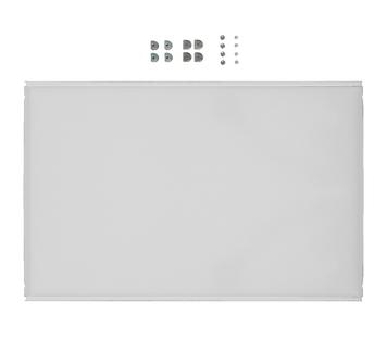 Tablette intermédiaire métallique pour étagère USM Haller Gris clair RAL 7035|75 cm x 50 cm