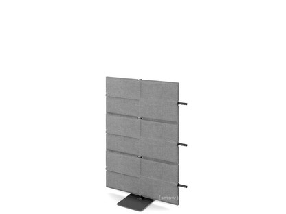 Extension panneaux acoustiques USM Privacy Avec connecteur de panneaux (pour murs droits)|1,09 m (3 éléments)|Anthracite