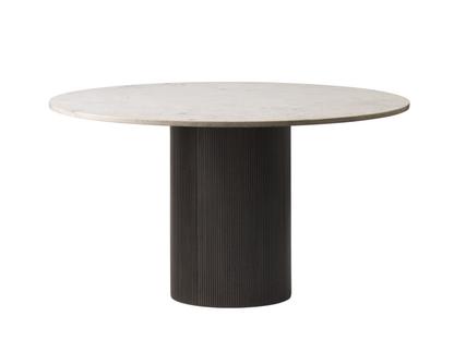Table Cabin Ø 130 cm|Chêne foncé / marbre jura