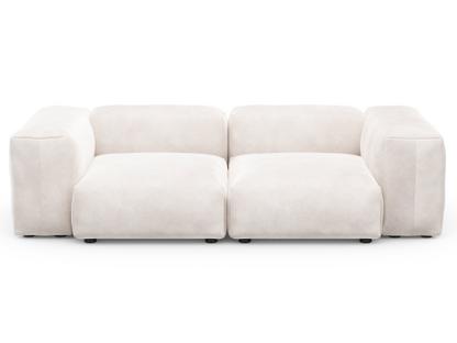 Two Seat Sofa S Velvet - Crème
