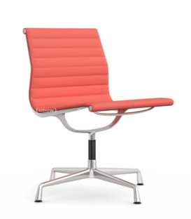 Aluminium Chair EA 105 Poli|Hopsak|Rouge coquelicot / ivoire