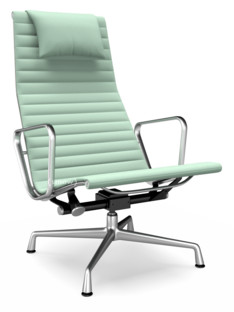 Aluminium Chair EA 124 Poli|Hopsak|Menthe / ivoire
