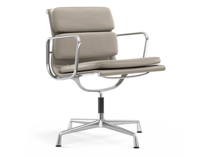 Soft Pad Chair EA 207 / EA 208 EA 208 - pivotante|Poli|Cuir Premium F sable, Plano gris mauve