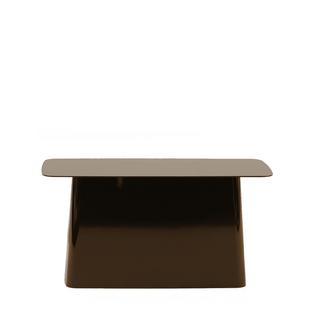 Metal Side Table Chocolat|Grande (H 35,5 x l 70 x P 31,5 cm)