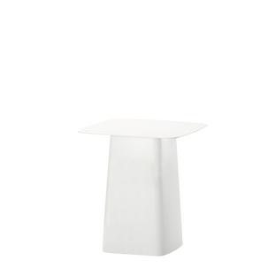 Metal Side Table Blanc|Moyenne (H 44,5 x l 40 x P 40 cm)