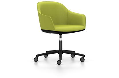Softshell Chair avec piètement à 5 branches Basic dark fintion époxy (lisse)|Plano|Avocat