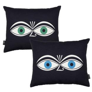Coussins Graphic Print Eyes