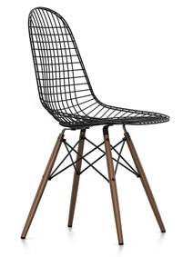 Wire Chair DKW Érable foncé