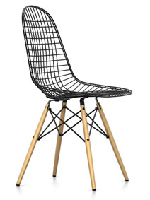 Wire Chair DKW Érable nuance de jaune
