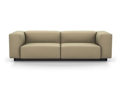 Soft Modular Sofa Laser gris chaud|Sans repose-pieds