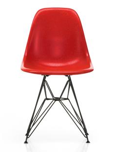 Eames Fiberglass Chair DSR Eames classic red|Finition époxy basic dark lisse