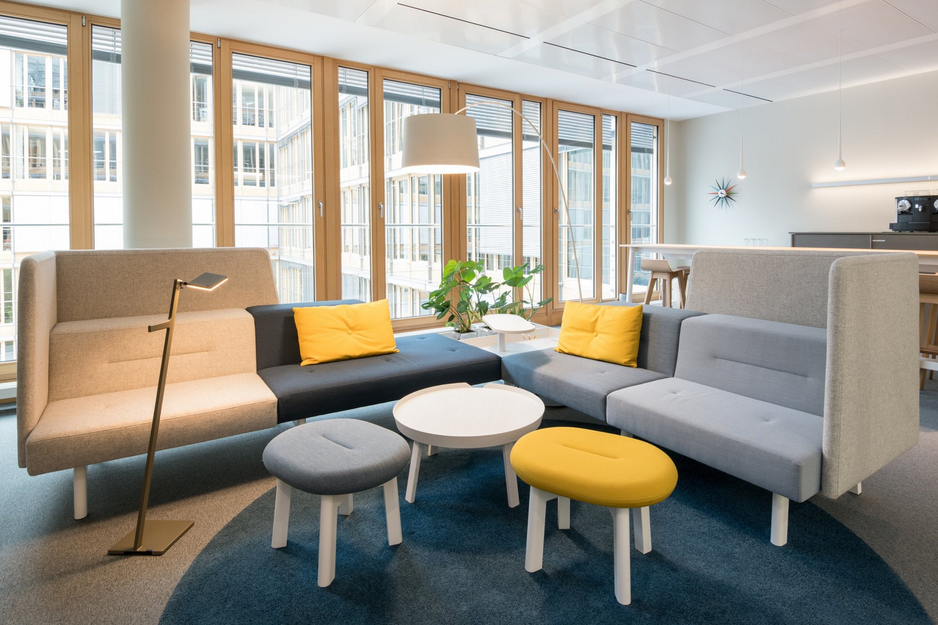 Bureaux de la BDA après leur aménagement par smow