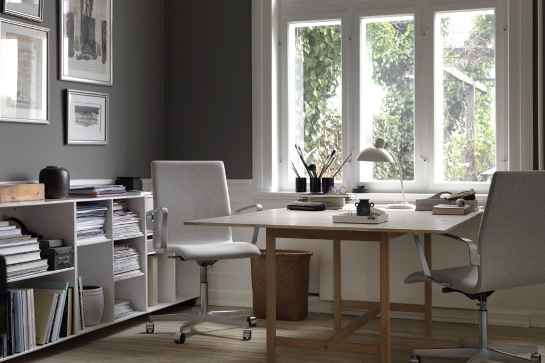 Espace de travail avec chaise de bureau Oxford