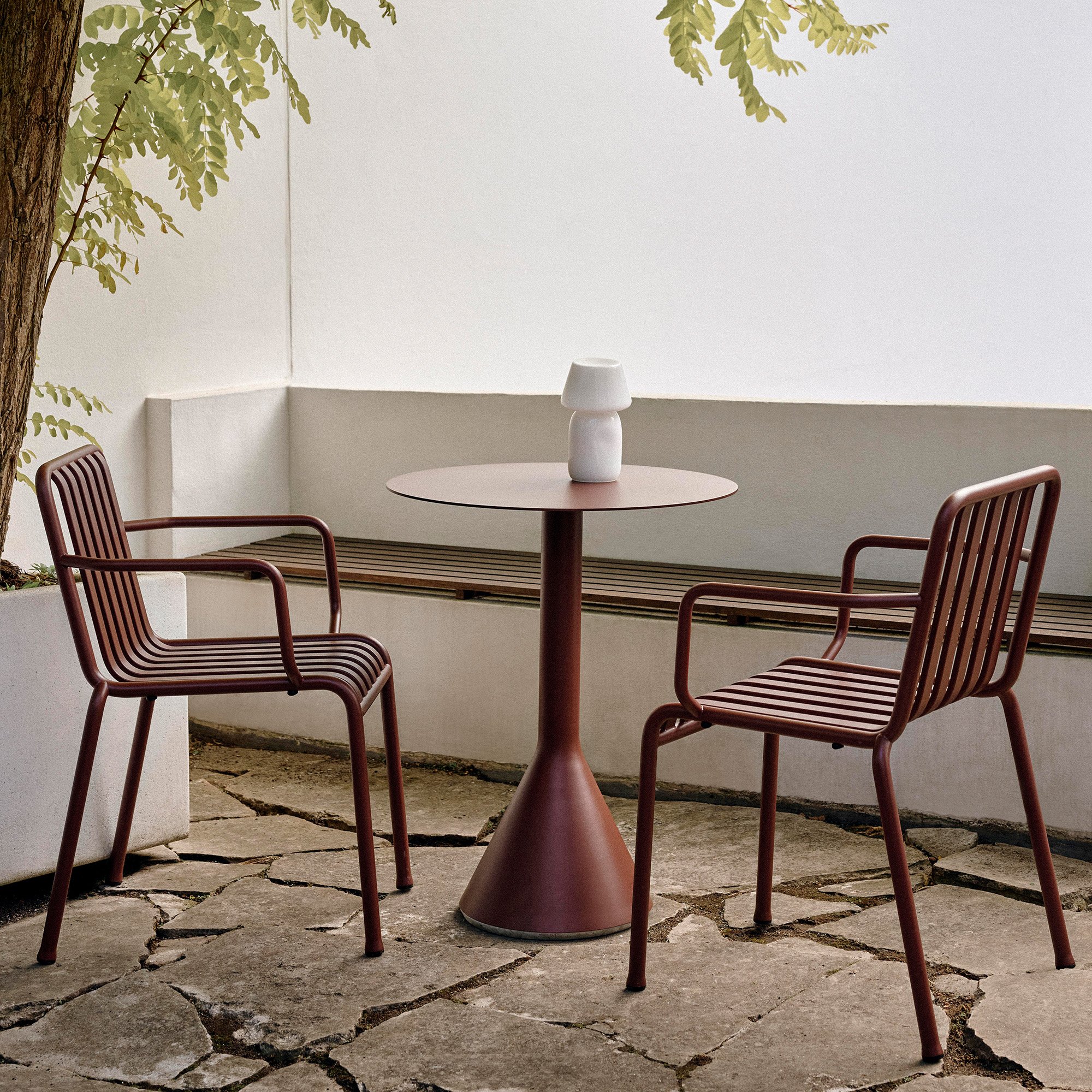 Table Palissade Cone, Ø 90 x H 74, Anthracite | Hay | Tables de