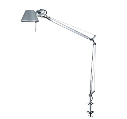 Lampe de table Tolomeo, Aluminium, Avec système serre-joint, LED TW (lumière blanche)