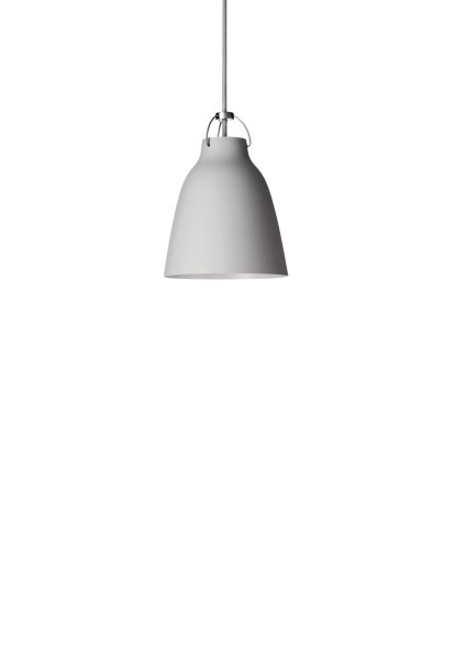 Suspension Caravaggio mat, P1 (Ø 16,5 cm), Gris clair