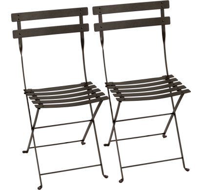 Chaise pliante Bistro - lot de 2, Tonka