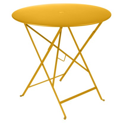 Table pliante Bistro ronde, H 74 x Ø 77 cm, Miel
