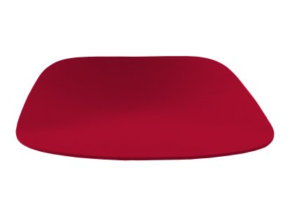 Coussin d'assise pour  Eames Armchairs, Sans rembourrage, Rouge