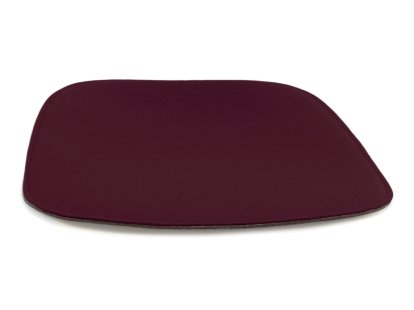 Coussin d'assise pour  Eames Armchairs, Avec rembourrage, Aubergine