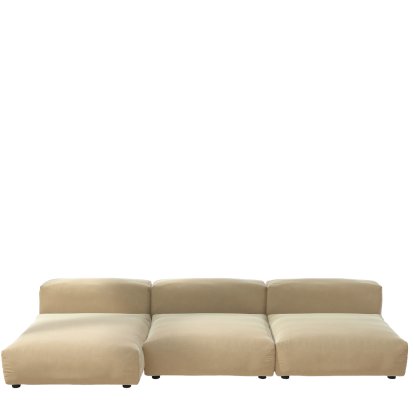 Vetsak Sofa Set 4, Suave - Crème, Sans coussin