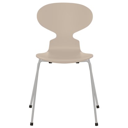 Chaise Fourmi (Ant), Laqué, Beige clair, Nine grey