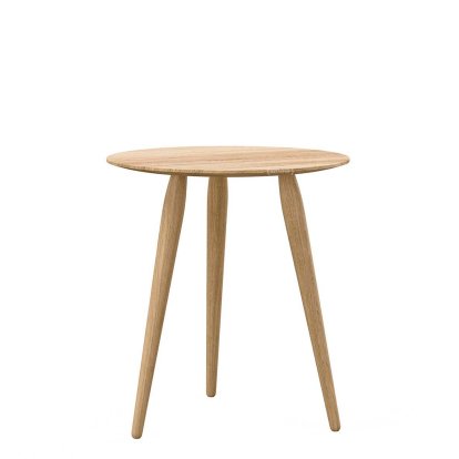 Table PLAYround Bois, Chêne huilé  , ø 45 cm, Chêne huilé  , 50 cm