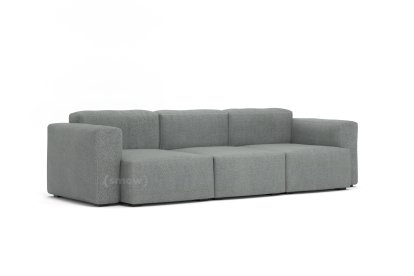 Mags Soft Sofa Combinaison 1, 3 places, Hallingdal - noir/blanc