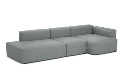Mags Soft Sofa Combinaison 4, Accotoir à droite, Hallingdal - gris clair