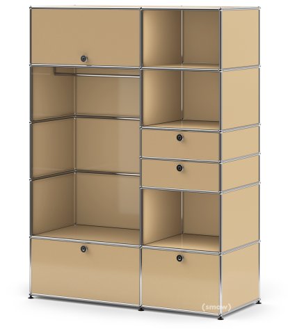 Armoire-penderie USM Haller Type 1, Beige USM