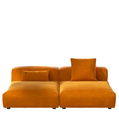 Vetsak Sofa Set 1, L, Suave - Orange, Avec coussin