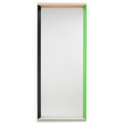 Miroir Colour Frame, Grand (58cm x 140 cm), Vert / Rose