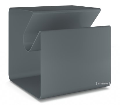 Table d'appoint V44, Gris basalte (RAL 7012), Patins