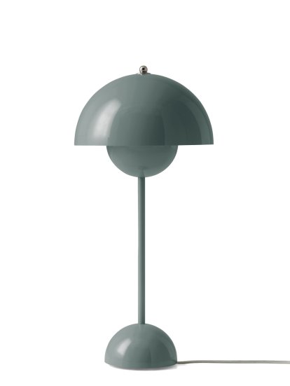 Lampe de table Flowerpot VP3, Bleu pierre