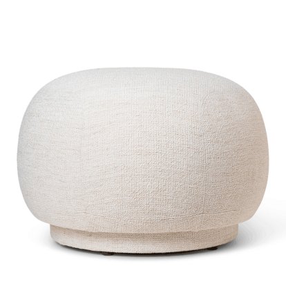 Pouf Rico, Fabric Bouclé - Sable