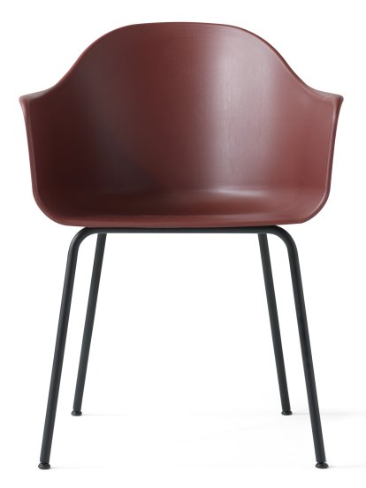 Chaise Harbour Dining Chair, Rouge brûlé, Noir