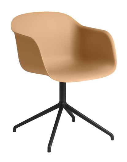 Fauteuil Fiber Swivel, Ocre