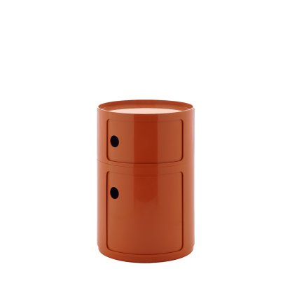 Componibili Big conteneur, 2 tiroirs, Orange