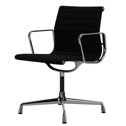 Aluminium Chair EA 103 / EA 104, EA 104 - pivotante, Nero, Poli