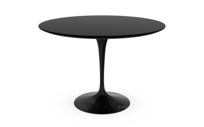 Table à manger ronde Saarinen, 107 cm, Noir, Fenix noir