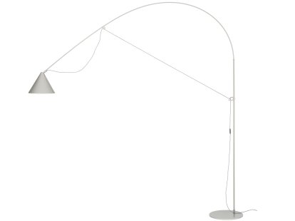 Lampadaire Ayno XL, Gris soie, Gris, 2700 K