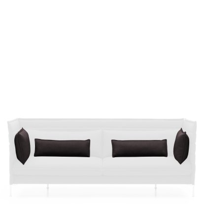 Lot de coussins pour Alcove Sofa, Pour Three-seater, Credo, Anthracite/éléphant