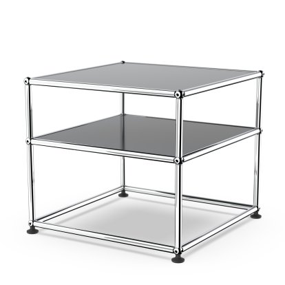 USM Haller table d'appoint Type 2, Métal, Anthracite RAL 7016