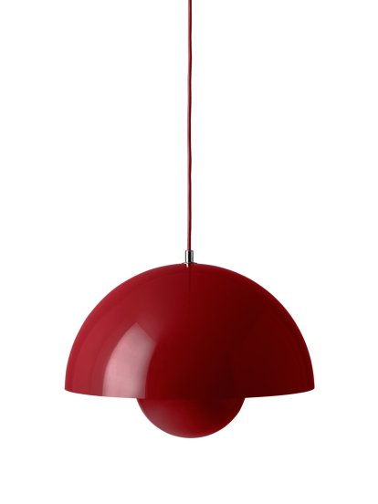 Suspension Flowerpot VP7, Rouge vermillon