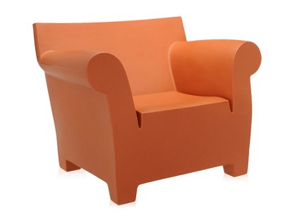 Fauteuil Bubble Club, Rouge terre
