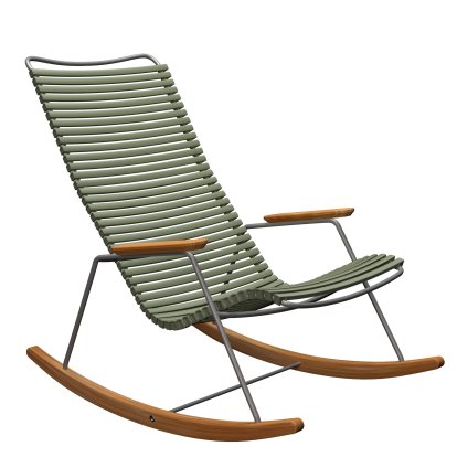 Chaise à bascule Click , Vert olive